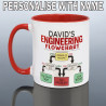 Personalised Engineer Mug