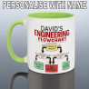 Personalised Engineer Mug