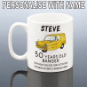 50 Year Old Banger Coffee Cup