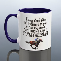 Horse Racing Mug