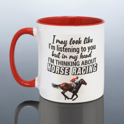 Horse Racing Mug