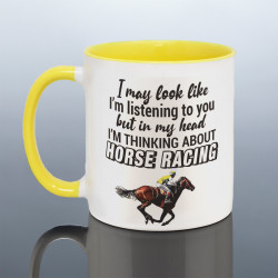 Horse Racing Mug