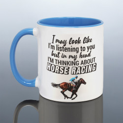Horse Racing Mug