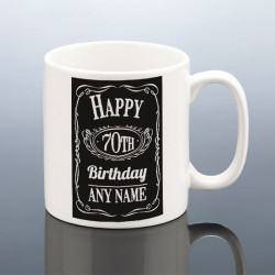 70th Birthday Mug for Him