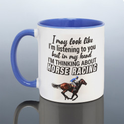 Horse Racing Mug