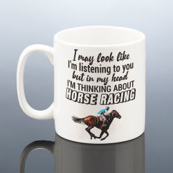 Horse Racing Mug