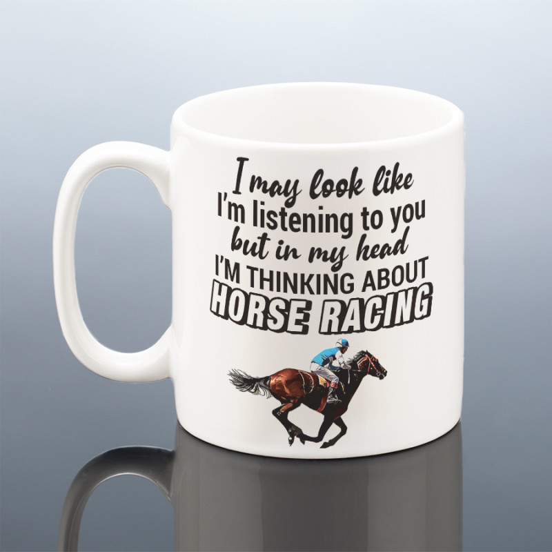 Horse Racing Mug