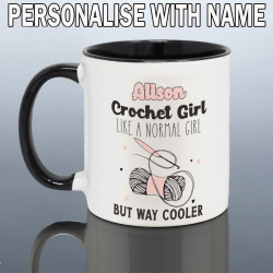 Crochet Girl Mug