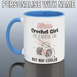 Crochet Girl Mug