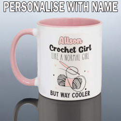Crochet Girl Mug