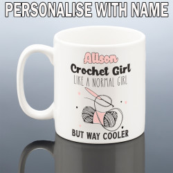 Crochet Girl Mug
