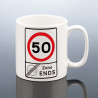 Funny 50th Birthday Mug