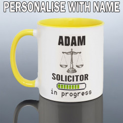 Personalised Solicitor Mug
