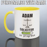 Personalised Solicitor Mug