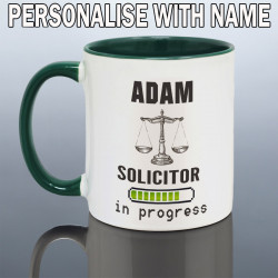 Personalised Solicitor Mug