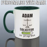Personalised Solicitor Mug