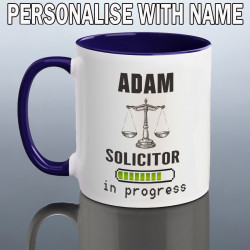 Personalised Solicitor Mug