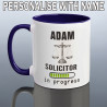 Personalised Solicitor Mug