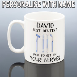 PERSONALISED DENTIST MUG