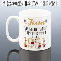 75th Birthday Mug for Her
