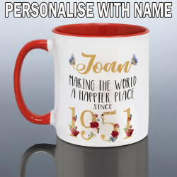 75th Birthday Mug for Her