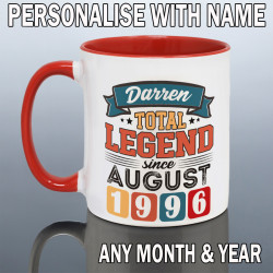 Personalised 30th Birthday Mug