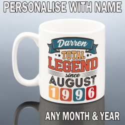 Personalised 30th Birthday Mug