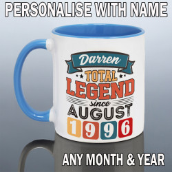 Personalised 30th Birthday Mug