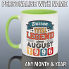 Personalised 30th Birthday Mug