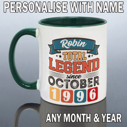 Personalised 30th Birthday Mug