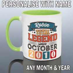 Personalised 16th Birthday Mug for Him