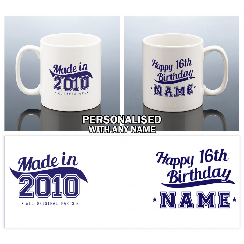 16th Birthday Mug for Him