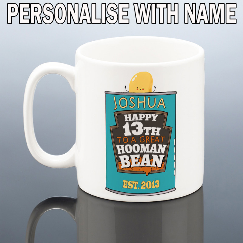 13th Birthday Mug Boys