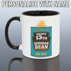 13th Birthday Mug Boys