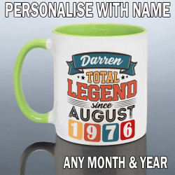 PERSONALISED 50th BIRTHDAY MUG for Men