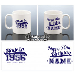 70th Birthday Mug for Him