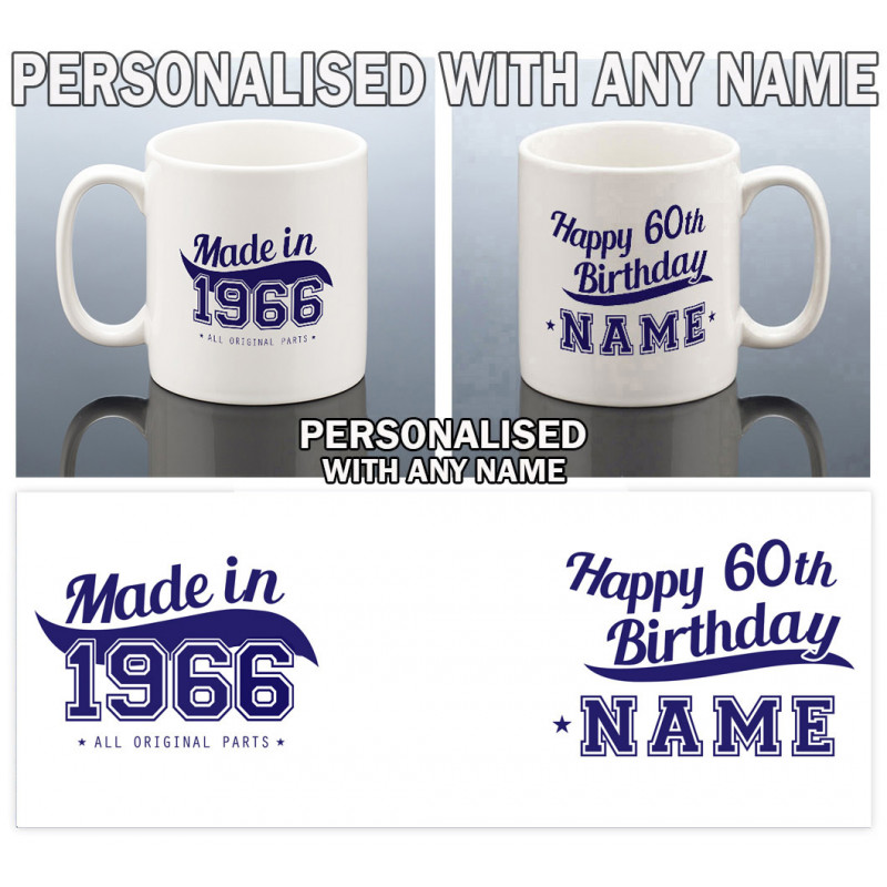 60th Birthday Mug for Him
