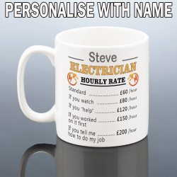 PERSONALISED ELECTRICIAN MUG