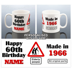 60th Birthday Mug for Him