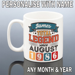 Personalised 40th Birthday Mug