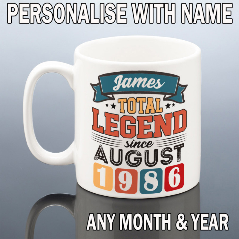 Personalised 40th Birthday Mug