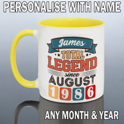 Personalised 40th Birthday Mug