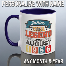 Personalised 40th Birthday Mug