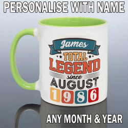 Personalised 40th Birthday Mug