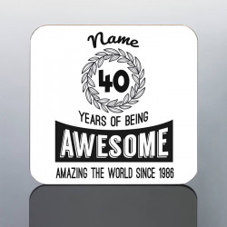 Personalised 40th Birthday Mug