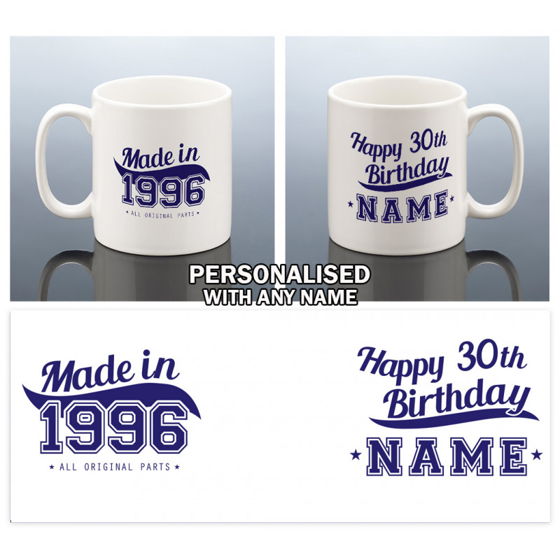 30th Birthday Mug for Him