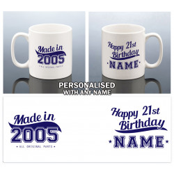 21st Birthday Mug for Him