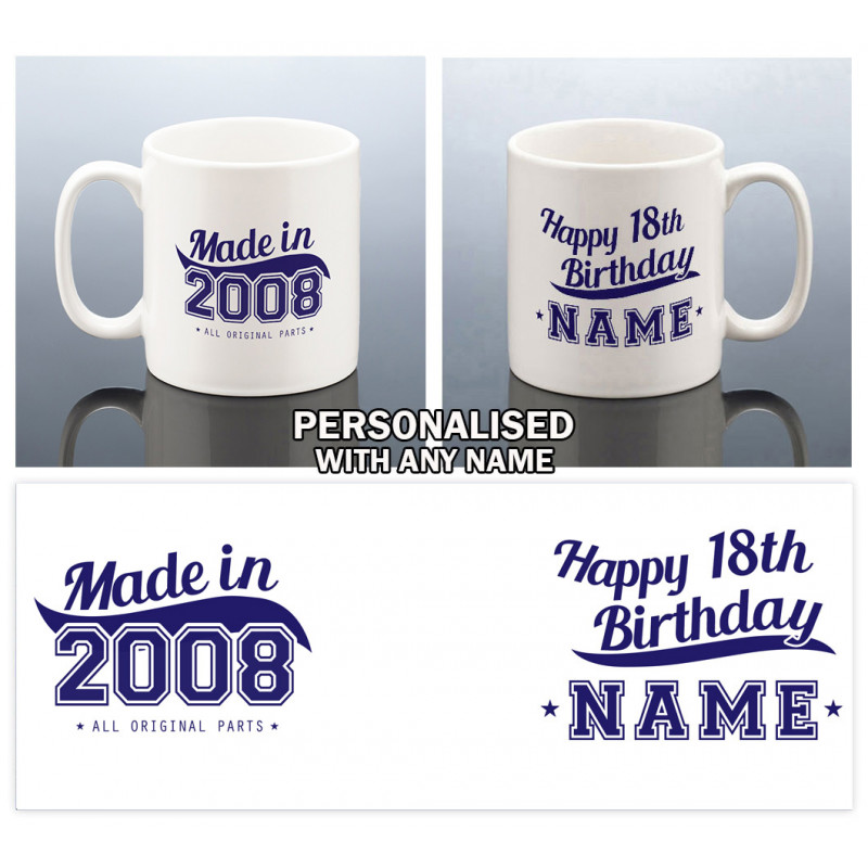 18th Birthday Mug for Him