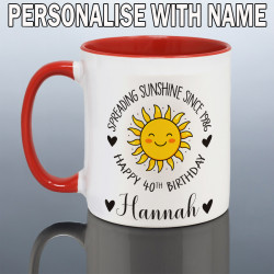 40th Birthday Mug for Her