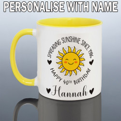 40th Birthday Mug for Her